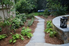 Walkway to other areas of the yard